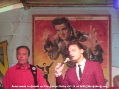 rock’n’roll, sixties, années 60, Salut les copains, yéyé, twist, madison, vintage, musique rétro, Les Vinyls, New Garage Sixties, Chez Marco, Saint-Trivier-sur-Moignans, concert, live music, rockabilly, Gene Vincent, Francky Gumbo, Alexandre Lucet, Andras Mitchell, Jean-Claude Coulonge, Gérard Purec, guitares vintage, vinyles, ambiance rétro, pin-up, voitures anciennes, culture rock, passion musique, scène locale, soirée rock